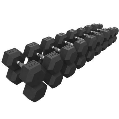 Hexagon Dumbbell Set 10KG - 30KG | 360KG Totaal